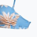 ROXY Love The Beach Vibe - Top da bagno azzurro con palme e isole 3