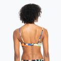 ROXY Color Jam Bandeau top costume da bagno antracite flower jammin 8