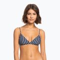 ROXY Into The Sun Fix Tiki Triangle top costume da bagno mood indigo novela stripe vert 4