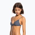 ROXY Into The Sun Fix Tiki Triangle top costume da bagno mood indigo novela stripe vert 7