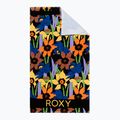 ROXY Asciugamano stampato ad acqua fredda antracite fiore jammin