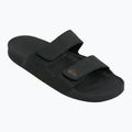 Quiksilver Uomo Rivi Leather Double Adjust infradito nero 1
