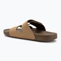 Quiksilver uomo Rivi Leather Double Adjust infradito tan 1 3