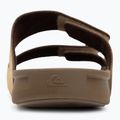Quiksilver uomo Rivi Leather Double Adjust infradito tan 1 6