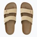 Quiksilver uomo Rivi Leather Double Adjust infradito tan 1 2