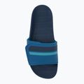 Quiksilver Rivi Slide Adjust blu/blu/verde infradito da uomo 6