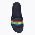 Quiksilver uomo Rivi Wordmark Slide infradito blu 6