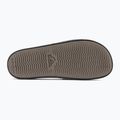 Quiksilver uomo Rivi Wordmark Slide infradito grigio 5