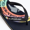 Infradito Quiksilver Molokai Art blu/blu/arancio da uomo 7