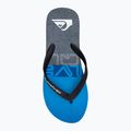 Infradito Quiksilver Molokai Wordblock uomo nero/blu/grigio 6