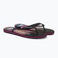 Infradito Quiksilver Molokai Wordblock uomo nero/nero/rosa 4