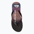 Infradito Quiksilver Molokai Wordblock uomo nero/nero/rosa 6