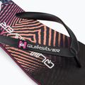 Infradito Quiksilver Molokai Wordblock uomo nero/nero/rosa 7