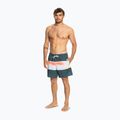 Pantaloncini da bagno Quiksilver Surfsilk Air-Brush Volley 17" da uomo mezzanotte marina 2