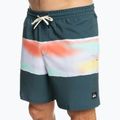 Pantaloncini da bagno Quiksilver Surfsilk Air-Brush Volley 17" da uomo mezzanotte marina 5