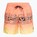 Pantaloncini da bagno Quiksilver Everyday Wordblock Volley 17" Fresh Salmon da uomo