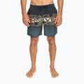 Pantaloncini da bagno Quiksilver Everyday Wordblock Volley 17" da uomo, nero 2