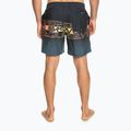 Pantaloncini da bagno Quiksilver Everyday Wordblock Volley 17" da uomo, nero 3