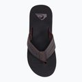 Infradito Quiksilver Monkey Wrench Core marrone per uomo 6
