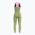 Muta da bagno ROXY 1,5 mm Long John palmed out grigio chiaro da donna 2