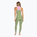 Muta da bagno ROXY 1,5 mm Long John palmed out grigio chiaro da donna 4