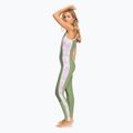Muta da bagno ROXY 1,5 mm Long John palmed out grigio chiaro da donna 5
