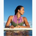Muta da bagno ROXY 1,5 mm Long John palmed out grigio chiaro da donna 16