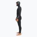 Uomo Quiksilver Highline 5/4/3 Petto Zip Cappuccio Swim Foam Nero 2