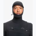 Uomo Quiksilver Highline 5/4/3 Petto Zip Cappuccio Swim Foam Nero 4