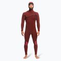 Uomo Quiksilver Highline 5/4/3 Petto Zip Cappuccio Swim Foam Nero 5