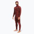 Uomo Quiksilver Highline 5/4/3 Petto Zip Cappuccio Swim Foam Nero 6