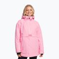 Giacca da snowboard da donna ROXY Radiant Lines Overhead rosa glassa