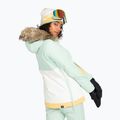 Giacca da snowboard donna ROXY Shelter verde cammeo 3
