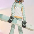 Giacca da snowboard donna ROXY Shelter verde cammeo 12