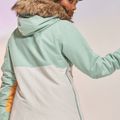 Giacca da snowboard donna ROXY Shelter verde cammeo 16