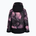 Giacca da snowboard per bambini ROXY Silverwinter Girl true black pansy pansy 4