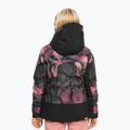 Giacca da snowboard per bambini ROXY Silverwinter Girl true black pansy pansy 2