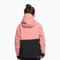 Giacca da snowboard per bambini ROXY Shelter Girl dusty rose 3