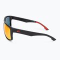 Occhiali da sole da uomo Quiksilver Transmission nero ml rosso 4
