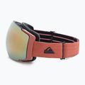 Quiksilver Greenwood S3 black redwood/clux gold mi occhiali da snowboard 4