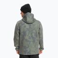 Quiksilver Shredder Hoodie felpa da snowboard tie dye true black 3