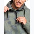 Quiksilver Shredder Hoodie felpa da snowboard tie dye true black 5