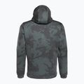 Quiksilver Shredder Hoodie felpa da snowboard tie dye true black 2