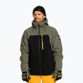 Giacca da snowboard Quiksilver Mission Plus uomo nero vero