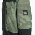 Quiksilver Mission Printed Block Giacca da snowboard per bambini in camo spray con corona d'alloro 4