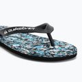 Quiksilver Molokai Recycled nero/blu/blu infradito da uomo 7