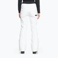 Pantaloni da snowboard da donna ROXY Rising High bianco brillante 3