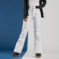 Pantaloni da snowboard da donna ROXY Rising High bianco brillante 4