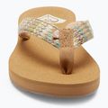 ROXY Porto Raffia II infradito donna multi/oliva 9