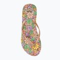 Infradito donna ROXY Bermuda Print combo marrone 5